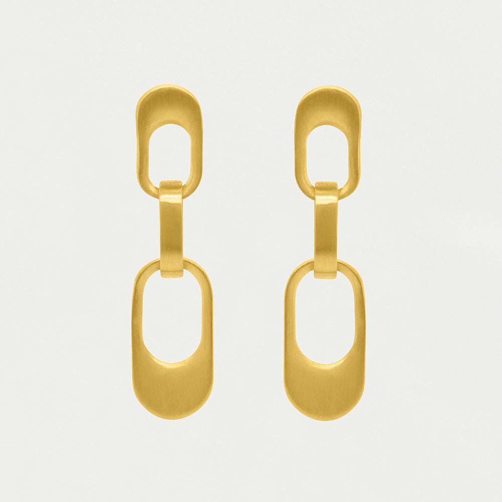 Manhattan Mini Chain Link Earrings