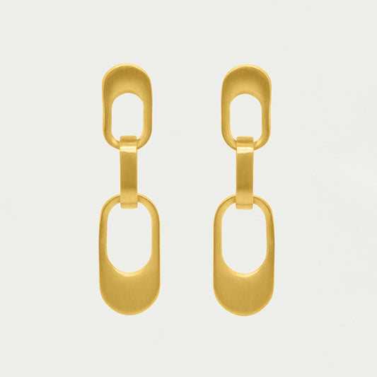 Manhattan Mini Chain Link Earrings