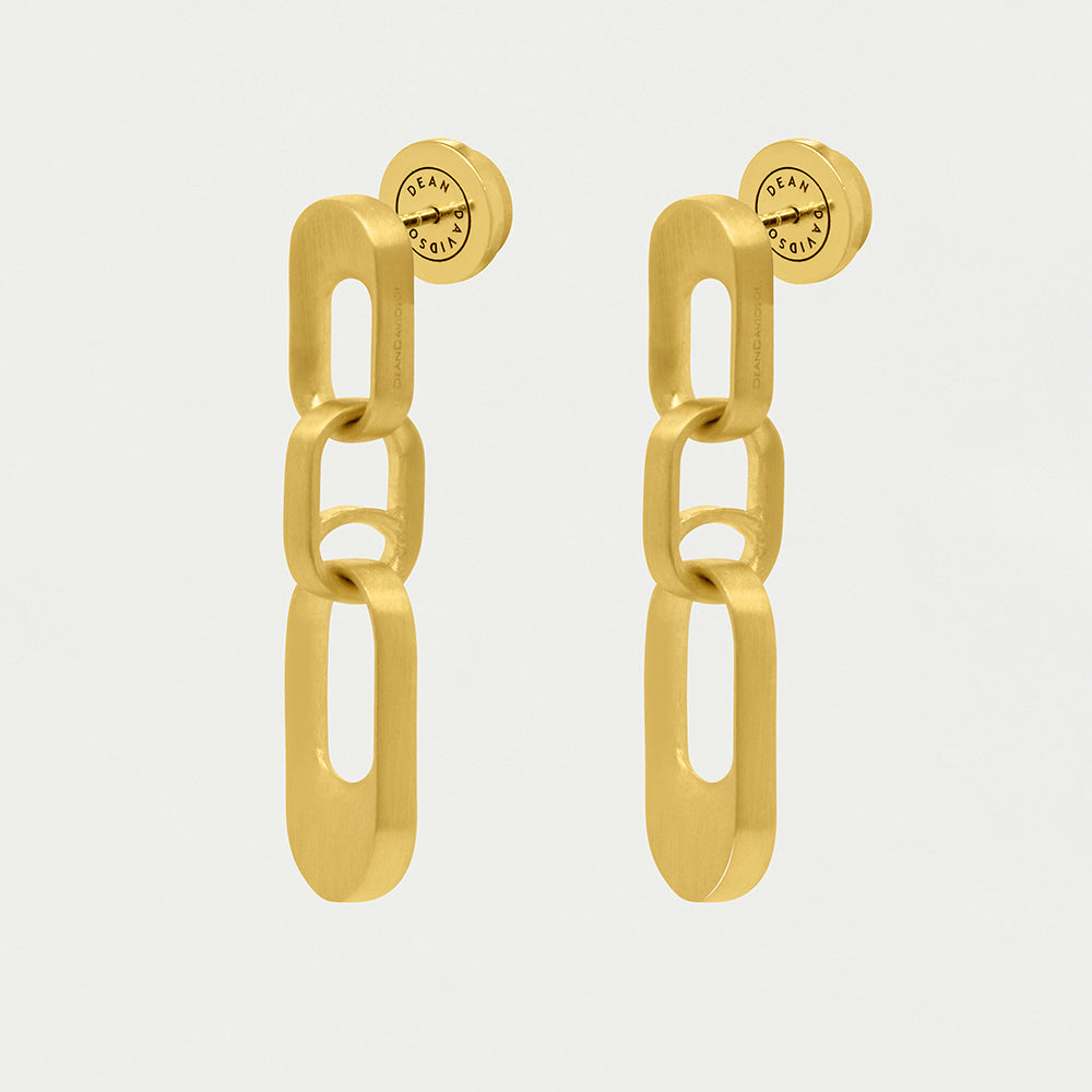 Manhattan Mini Chain Link Earrings