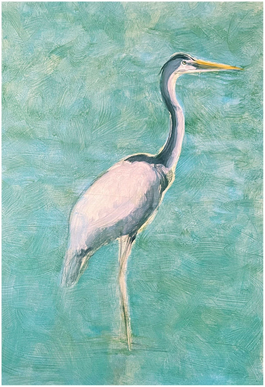 “ Translucent Heron”