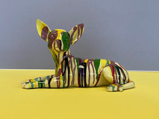 Chihuahua with Graffiti