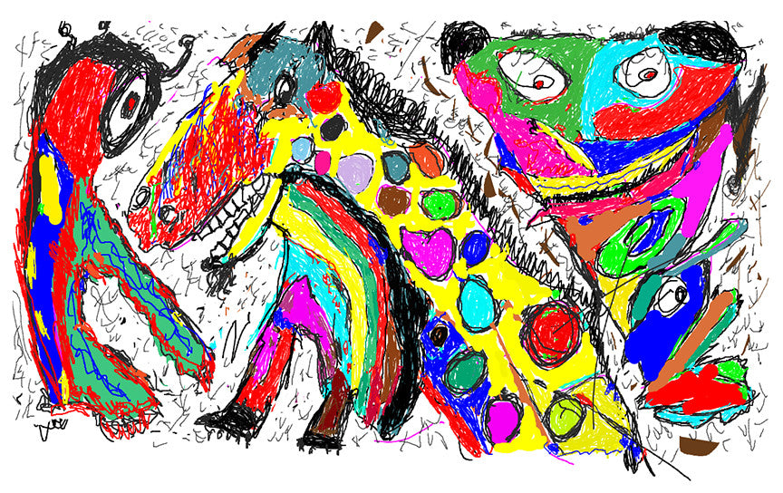 "Portrait of a Giraffe"