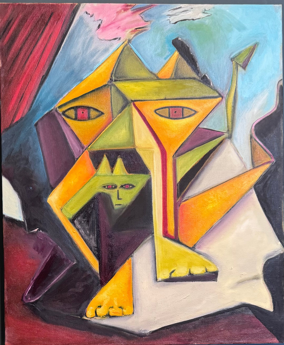 “Two Cats”