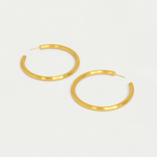Dune Extra Large Hoop Earrings